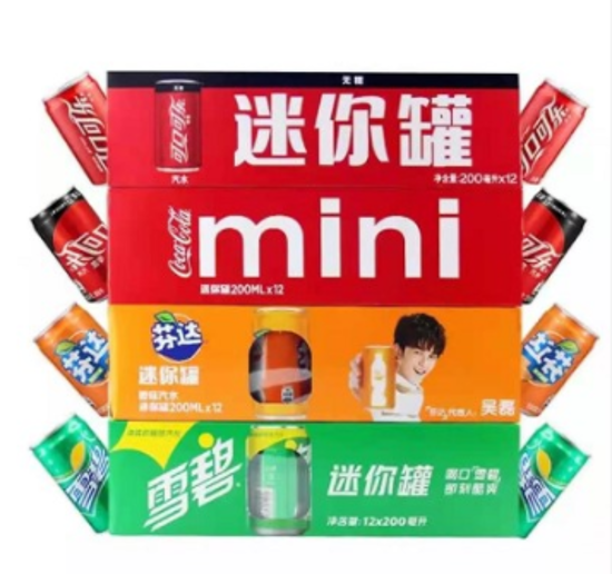 图片 可口可乐 200ML*24罐
