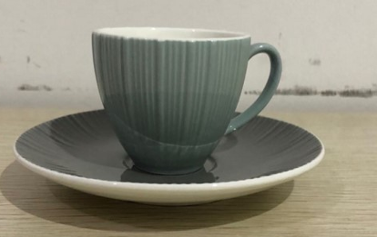 图片 咖啡杯碟套装 白色