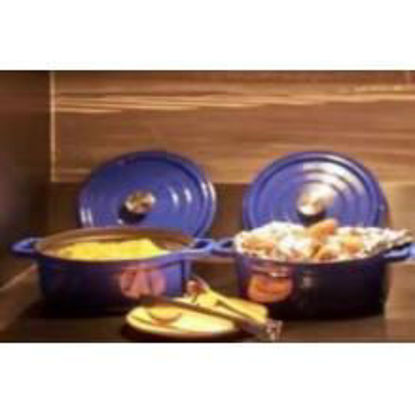 图片 珐琅锅 26CM 蓝色