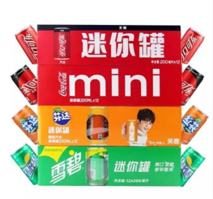 图片 可口可乐 200ML*24罐